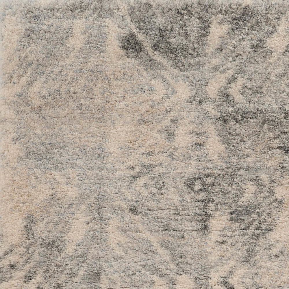 Kas Oriental Rugs Merino Vintage 3&#39;9&quot; x 5&#39;11&quot; Ivory and Grey Area Rug, , large