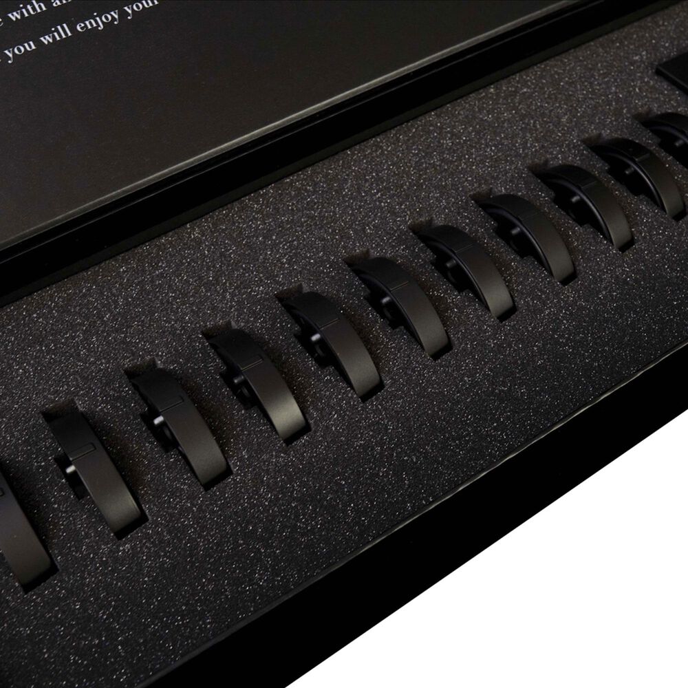 Fulgor Milano Sophia Metal Kit - 11 Bezels and Nameplate Frame in Matte Black, , large