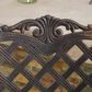 Noble House Avon Patio Barstool in Shiny Copper (Set of 2), , large