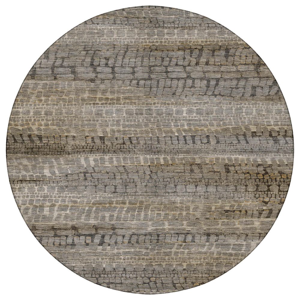 Dalyn Rug Company Nexus NX5 Gray 8" Round Area Rug, , large