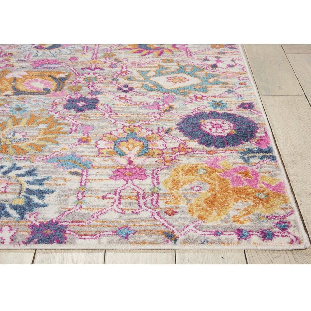 Nourison Passion PSN01 5&#39;3&quot; x 7&#39;3&quot; Fuchsia Area Rug, , large