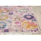 Nourison Passion PSN01 5"3" x 7"3" Fuchsia Area Rug, , large
