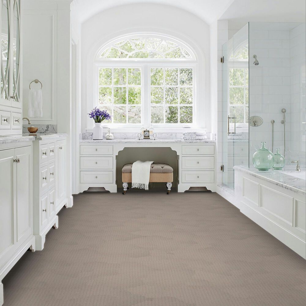 Karastan Contemporary Spirit Carpet in Silver Mushroom, , large