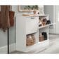Sauder Homeplus 47" Shoe Cabinet with Flip Door in White, , large