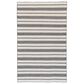 Feizy Duprine 4" x 6" Black Area Rug, , large