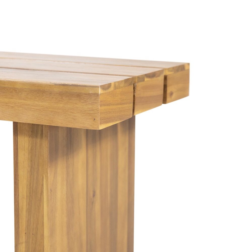 Hearth and Haven Nahanni Outdoor Bench in Natural, , large