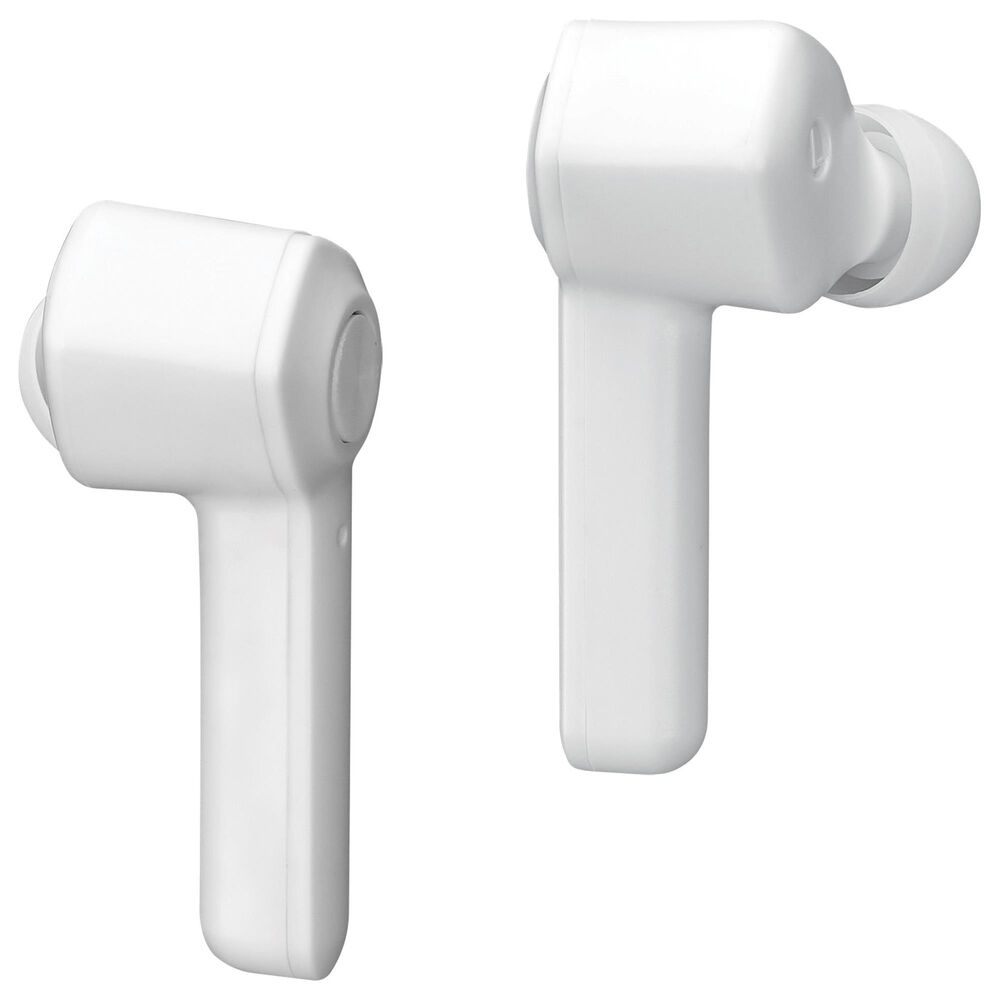 iLive Truly Wire-Free Bluetooth Earbuds in White, , large