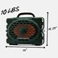 Turtlebox Audio Original Gen 3 Outdoor Speaker in Green, , large