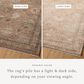 Loloi Priscilla Blush and Multicolor 3"6" x 5"3" Area Rug, , large