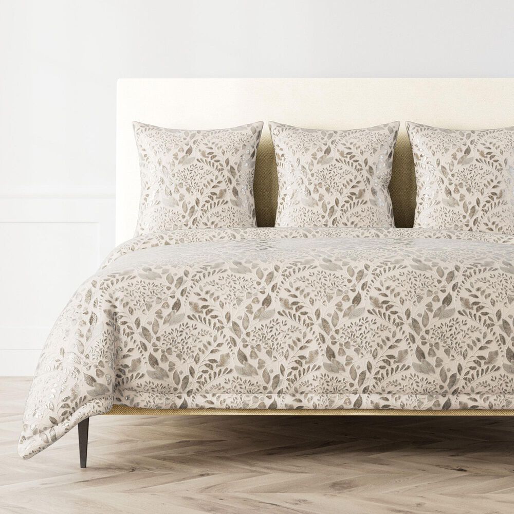 Ann Gish Artemis Queen Duvet in Silver, , large