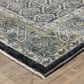 Oriental Weavers Eliana Blue and Green 6"7" x 9"6" Area Rug, , large