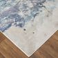 Feizy Astra 8" x 10" Gray and Navy Area Rug, , large