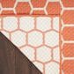 Nourison Twist Reversible 8" x 10" Coral Indoor/Outdoor Area Rug, , large