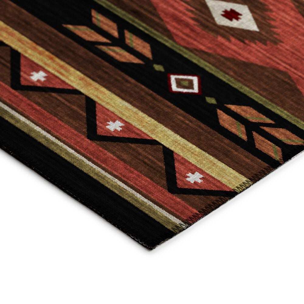 Dalyn Rug Company Phoenix 6&#39; x 9&#39; Chocolate Indoor/Outdoor Area Rug, , large