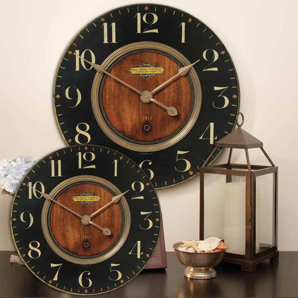 Uttermost Alexandre 23&quot; Clock, , large