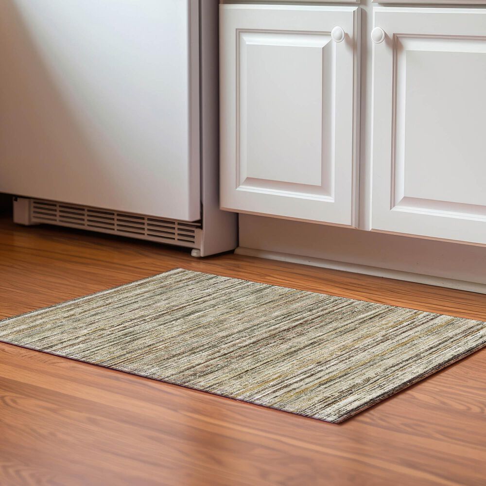 Dalyn Rug Company Kochi KC3 Mocha 2&#39;6&quot; x 3&#39;10&quot; Area Rug, , large