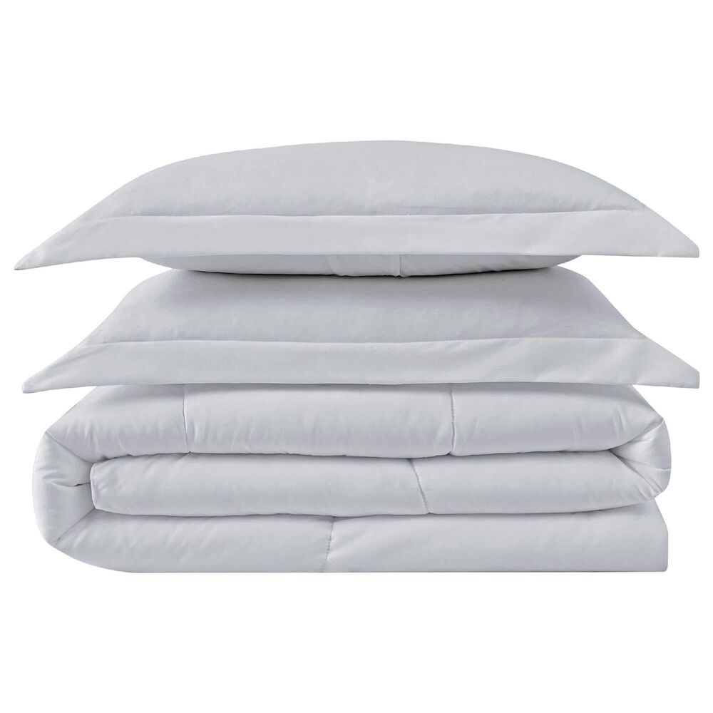 Pem America Truly Calm Antimicrobial 3-Piece King Comforter Set in Grey, , large