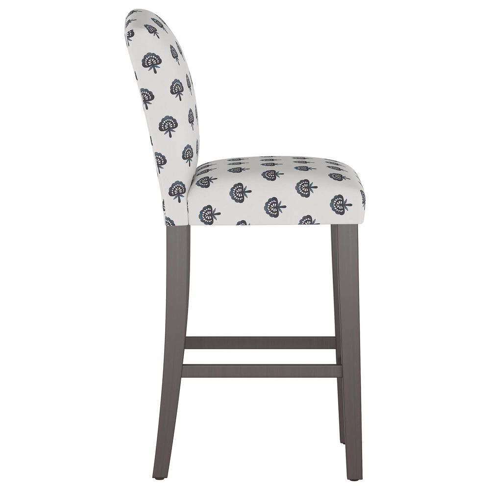 Skyline Furniture Bar stool in Clara Block Navy, , large