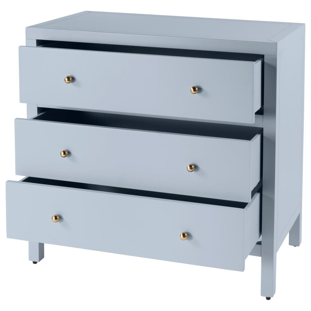 Butler Specialty Company Nora 3-Drawer Dresser in Light Blue, , large