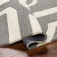 Surya Brook 2" x 3" Charcoal and Beige Area Rug, , large