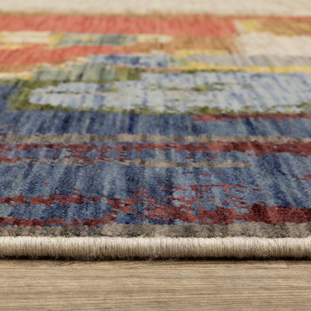 Oriental Weavers Soleri 5&#39;3&quot; x 7&#39;6&quot; Multicolor Area Rug, , large