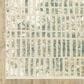Oriental Weavers Reed RE12W 2"3" x 7"6" Ivory and Blue Runner, , large