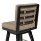 Sterling Timber Elure Swivel Counter Stool in Peppercorn, , large