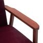 HOMLUX Arm Chair with Tufted Back and High-Density Foam in Rose, , large
