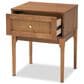 Baxton Studio Ramiel 1-Drawer Nightstand in Ash Walnut, , large