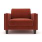 37B Chair in Burnt Orange Velvet, , large