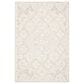 Safavieh Micro-Loop 8" x 10" Beige and Gray Area Rug, , large