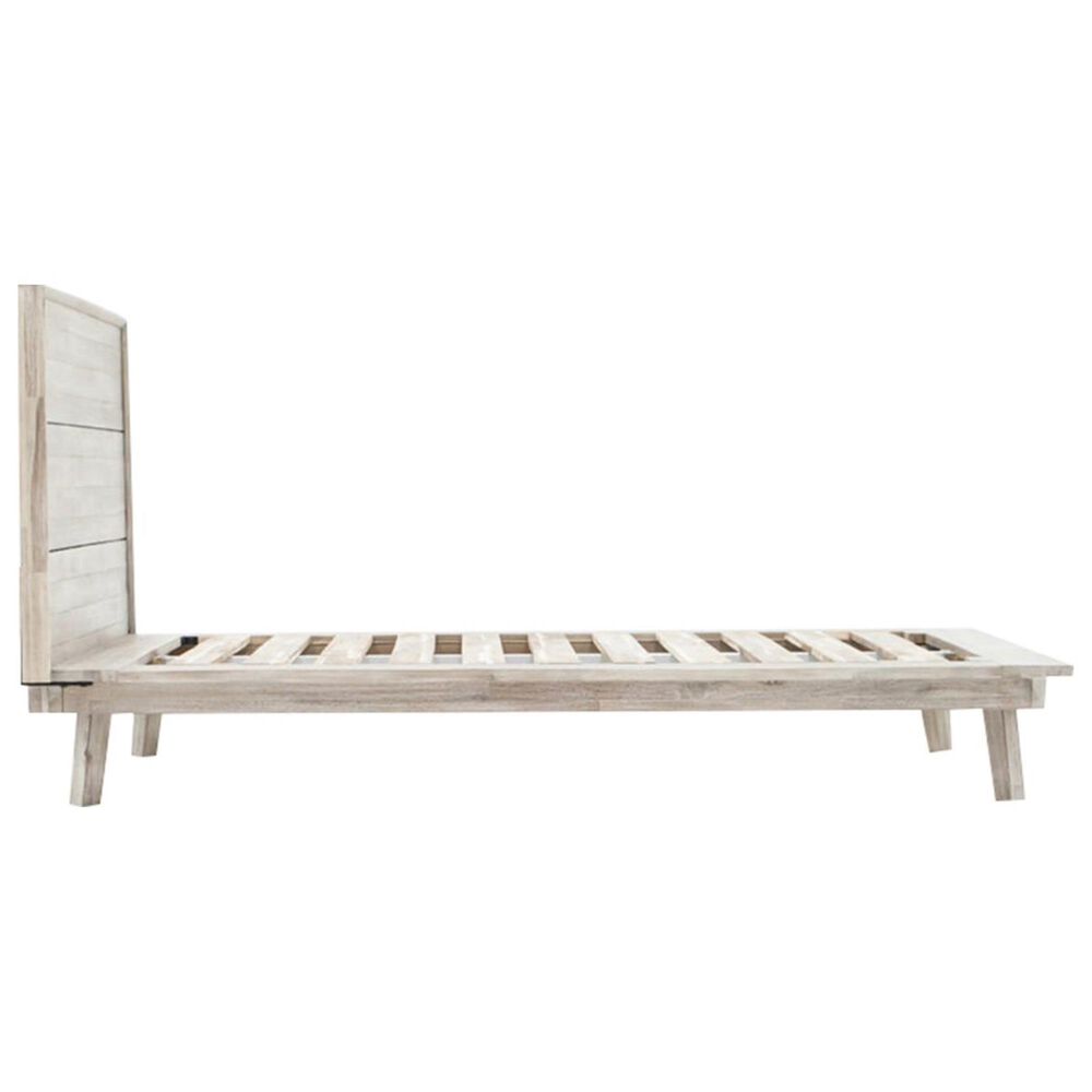 37B Gia Queen Bed in Distressed Gray, , large