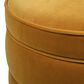Jennifer Taylor Home Midas Storage Ottoman in Rich Yellow Velvet, , large