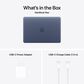 Apple 13" MacBook Neo | Apple A18 Pro Chip - 6-core CPU and 5-core GPU - 8GB RAM - 512GB SSD in Indigo with 3-Year AppleCare+, , large
