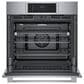 Bosch 2-Piece Kitchen Package with Benchmark 30" Single Wall Oven 800 Series 30" Gas Cooktop and in Stainless Steel, , large