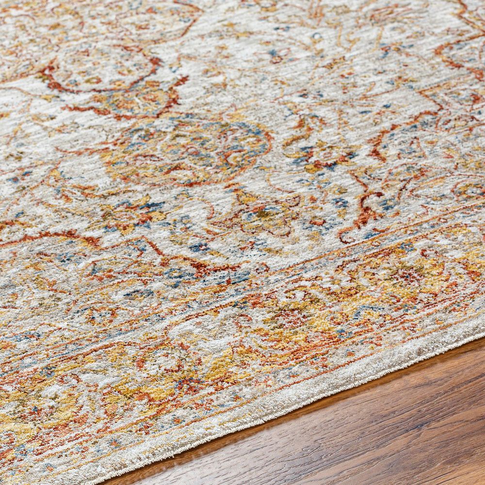 Surya Mona Lisa 10&#39; x 14&#39; Tan, Mustard, Brick Red, Sage, Dark Blue, Olive and Burgundy Area Rug, , large