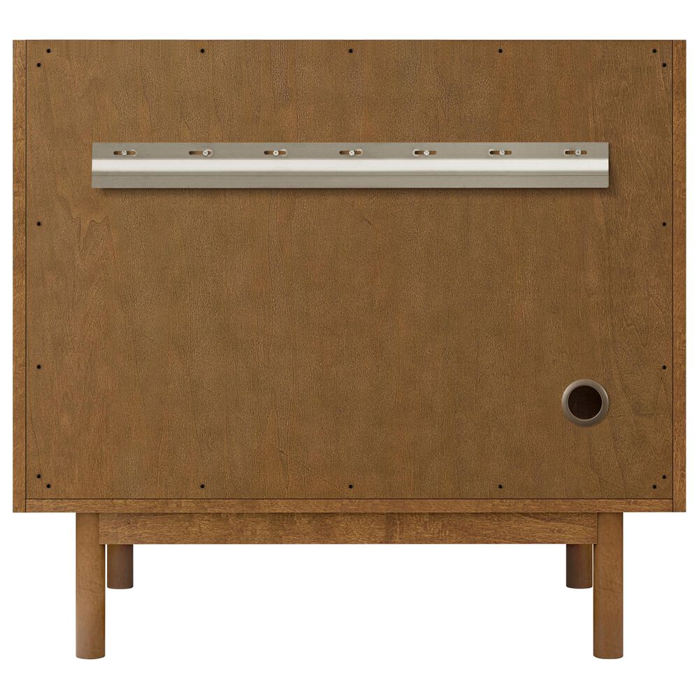 James Martin Laurent 36" Single Bathroom Vanity in Honey Oak with 3 cm Eternal Jasmine Pearl Silestone Top and Rectangular Sink, , large