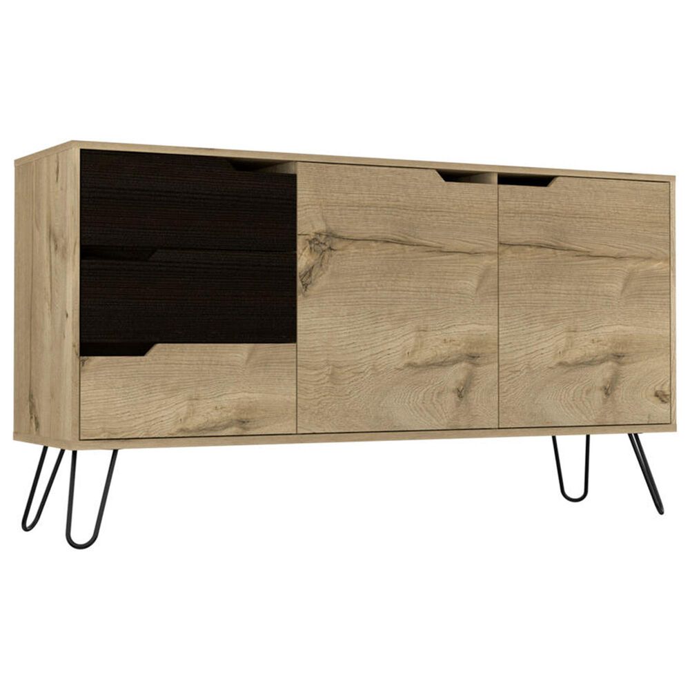 RST Brands Aster 3 Drawer Sideboard Cabinet in Natural, , large