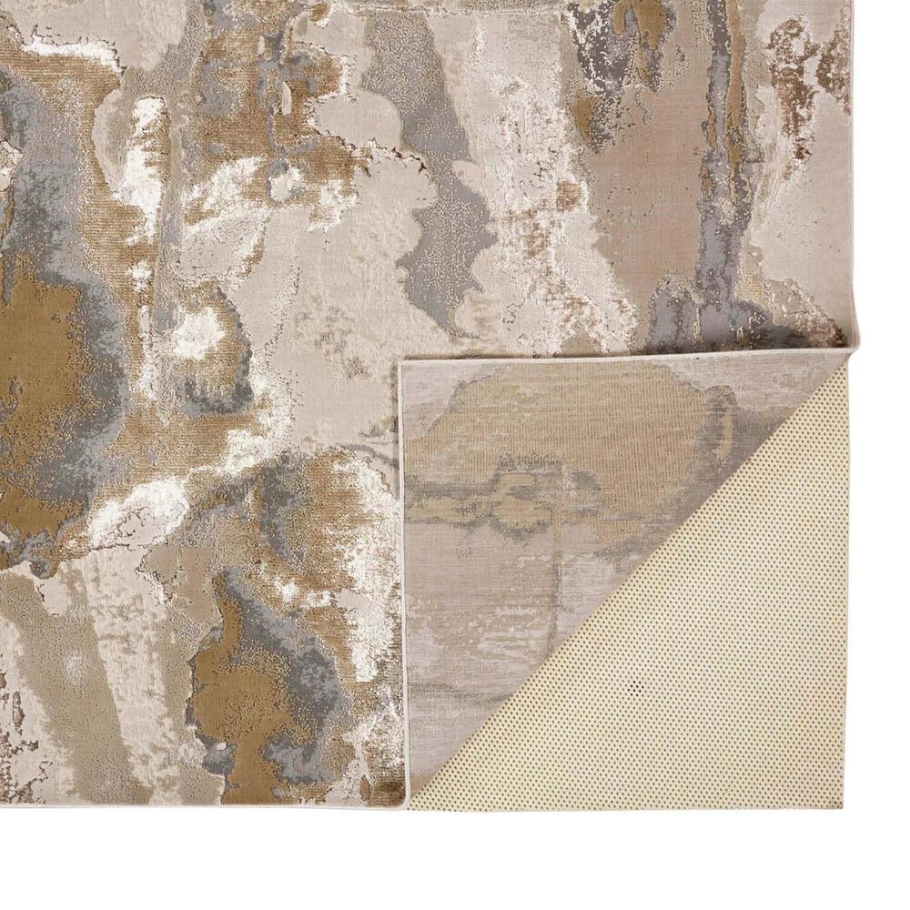 Feizy Aura 3737F 13&#39; x 20&#39; Gold and Gray Area Rug, , large