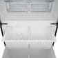 THOR KITCHEN Gordon Ramsay 17.5 Cu. Ft. Counter Depth French Door Refrigerator with Stainless Steel Handle Kit in Black, , large