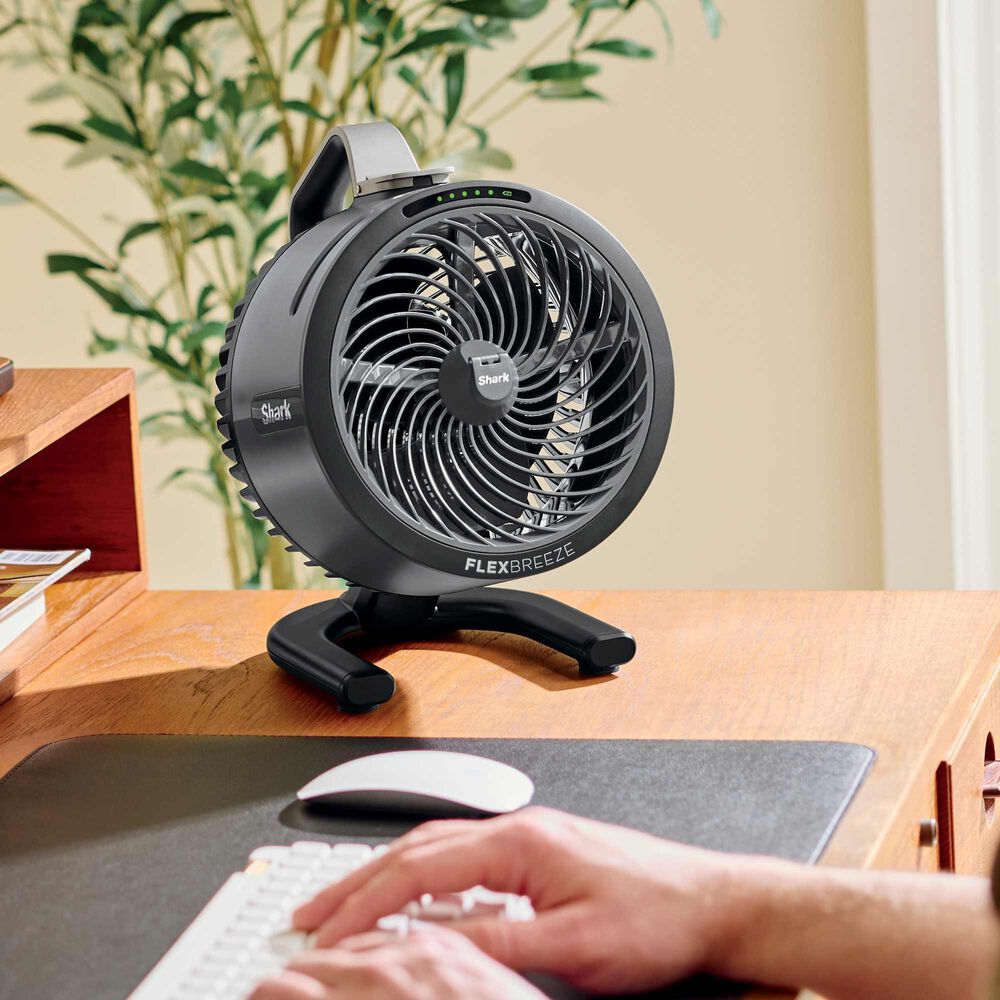 Shark FlexBreeze HydroGo Pro Fan in Graphite, , large