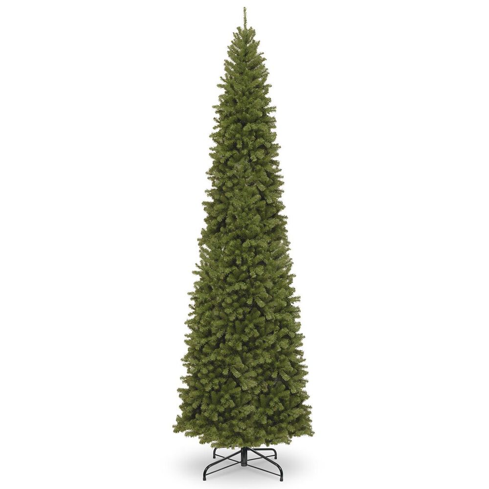 National Tree 12" North Valley Spruce Pencil Slim Tree, , large