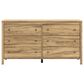 Ashley Bermacy 6-Drawer Dresser in Light Brown, , large