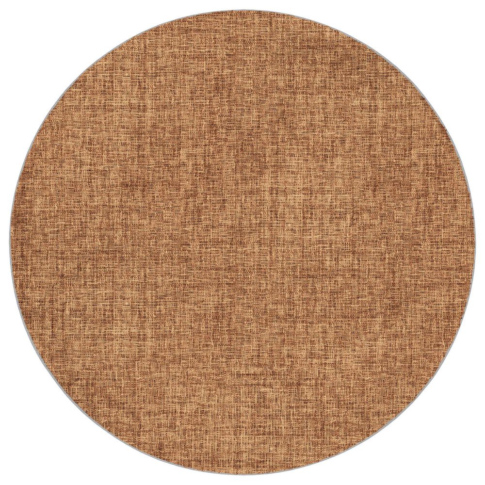 Dalyn Rug Company Voyage VY1 Spice 8" Round Area Rug, , large