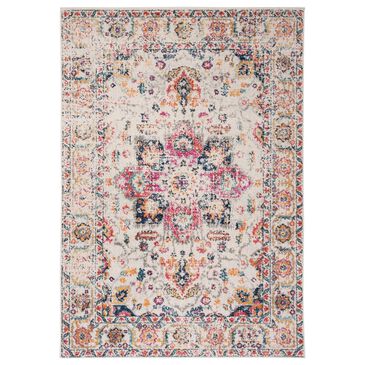 Safavieh Madison MAD603R 10" x 14" Fuchsia and Ivory Area Rug, , large