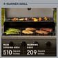 Tytus 4-Burner Gas grill w/ Pizza Oven in Gunmetal Gray, , large