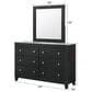 Crown Mark Cadence 5-Piece Queen Bedroom Set in Black and White, , large