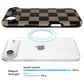 Velvet Caviar MagSafe Case For Apple iPhone Air in Mocha Vibe Checkered, , large