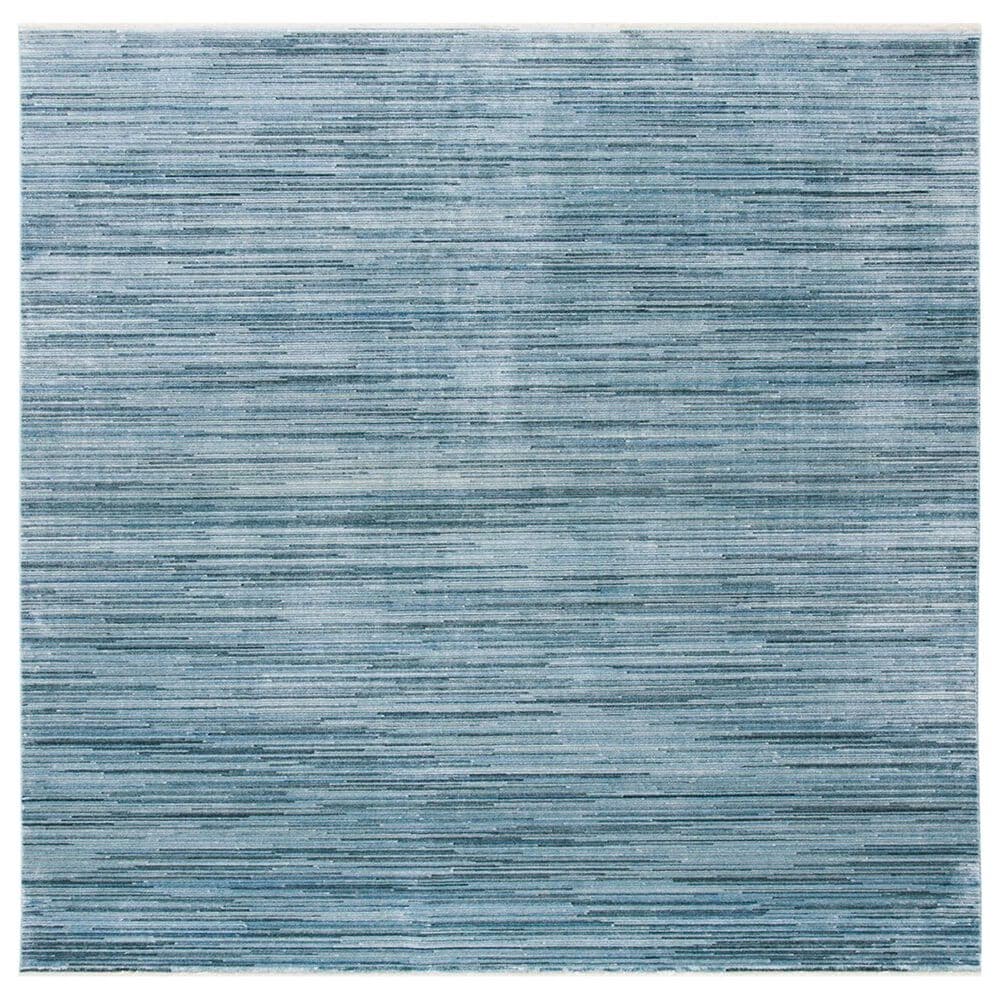 Safavieh Dream DRM500M 6"7" Square Blue and Grey Area Rug, , large