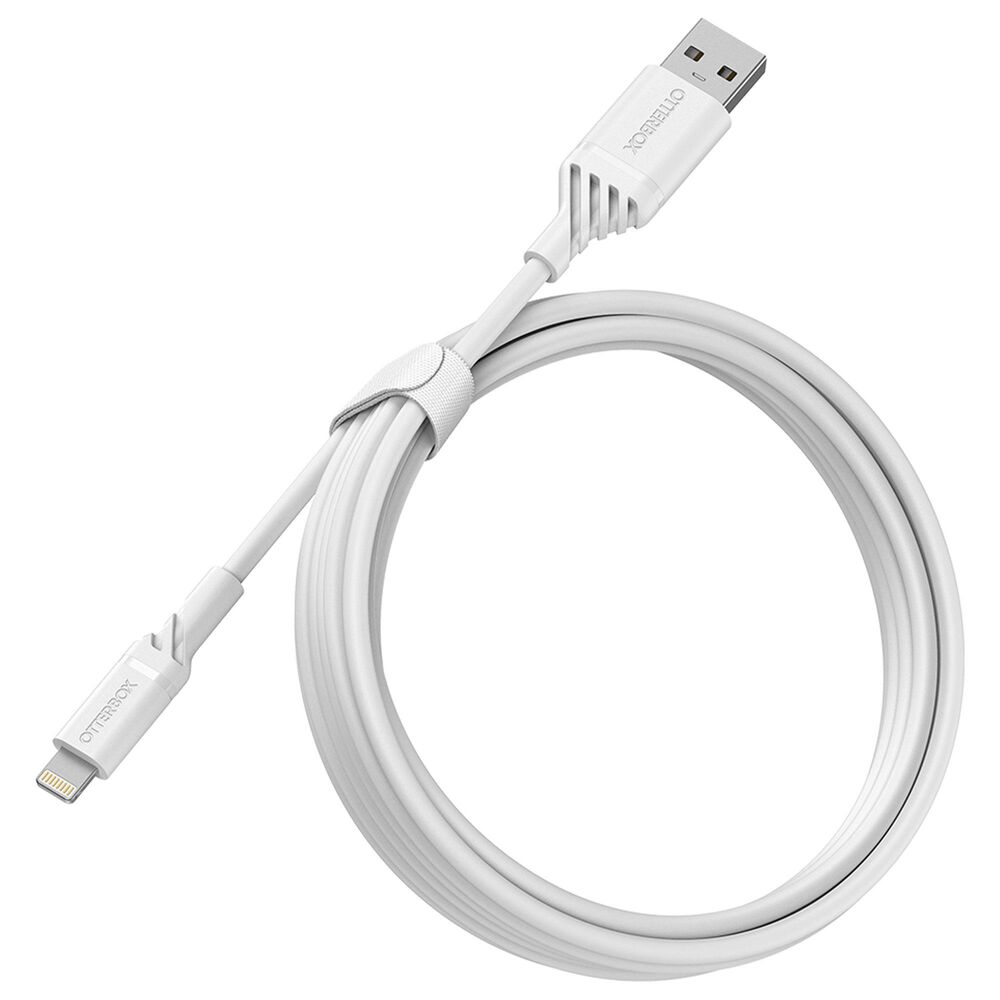 Otterbox Standard Lightning to USB-A 2 meter Cable for Apple in Cloud Dream White, , large
